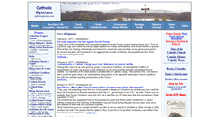Desktop Screenshot of catholicopinions.org