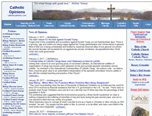 Tablet Screenshot of catholicopinions.org